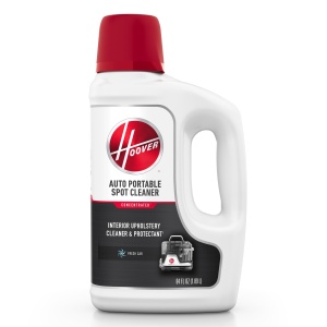 "Solución Portátil 64 oz para Limpieza de Interiores de Autos Hoover, Compatible con Limpiadores de Manchas, Aroma Fresco, Blanco AH31718"