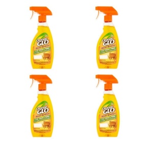 Spray Limpiador Orange Glo 2 en 1 para Muebles de Madera - 16 oz - 4 unidades