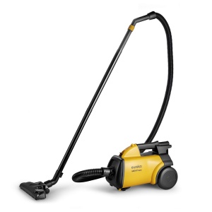 "Limpiador Eureka 3670M para alfombras y pisos duros, potente y ligero, incluye 5 bolsas - Amarillo"