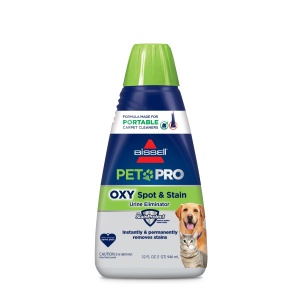 Fórmula antimanchas Bissell® PET PRO OXY para limpiadores de alfombra portátiles, 32 oz., 2034