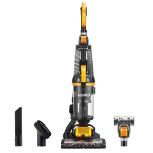 Limpieza para tu hogar: Aspiradora Eureka con MaxSwivel Pro NEU350 y herramienta para mascotas, amarilla