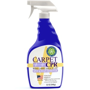 Carpet CPR | Remueve manchas y olores (32oz) | Para alfombras, tapetes y pisos en segundos