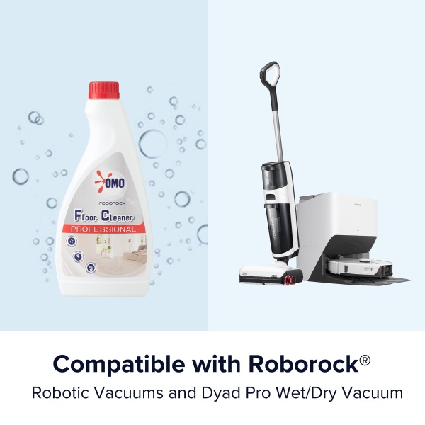 Solución de Limpieza para Pisos Multi-Superficie Roborock, Compatible con Todos los Robots Aspiradores y Aspiradoras Húmedas y Secas Roborock 16.2 oz - Image 2