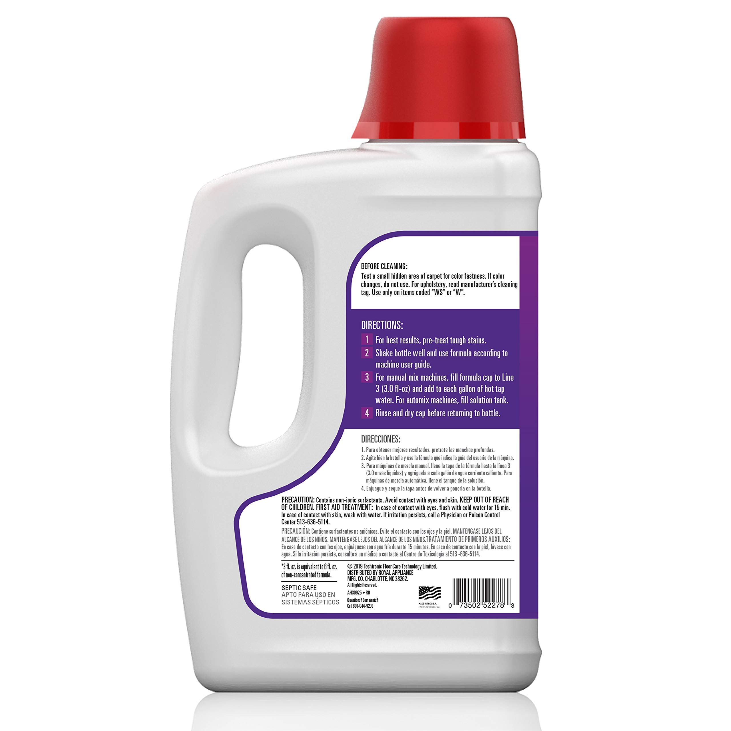Paquete de 2 botellas con fórmula concentrada Hoover de 1.89lt. Para una limpieza profunda y efectiva - Image 2