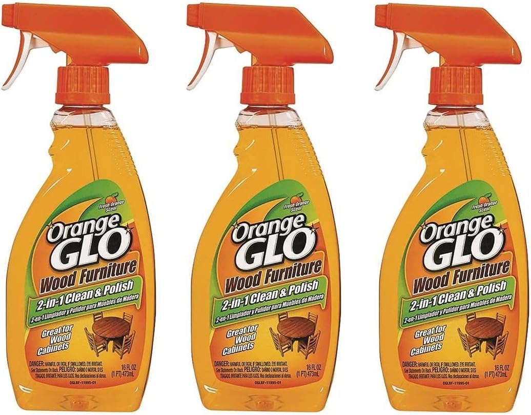 limpieza y pulido de muebles de madera - Pack de 3 botellas de 48 oz