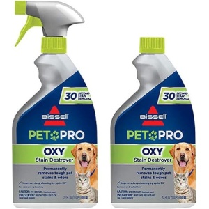 BISSELL PET PRO OXY Stain Destroyer for Carpet and Upholstery 22 oz