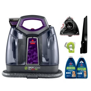 Limpiador portátil de manchas y suciedad Bissell ProHeat SpotClean, modelo 2513w Color Morado