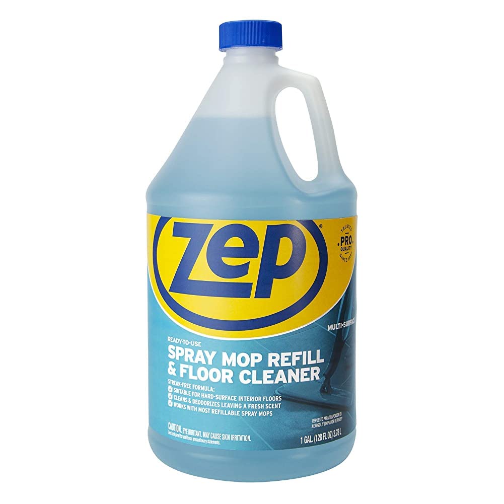 Limpiador de Pisos Multiusos Zep - 1 Galón, Paquete con 4 ZUMSF128 - Limpiador de Pisos Todo-Uso (Recarga para Trapeador Pulverizador - Image 5