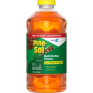 Limpiador Multi-Superficies Pine-Sol, Fórmula Concentrada 2x CloroxPro, Limpiador Todo-Uso, Pino Original, 80 Fl Oz.