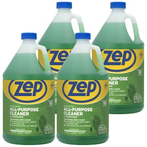 Zep Limpiador Multiusos Concentrado Desengrasante - 1 Gal (Paquete de 4) - ZU0567128 - Elimina Grasa, Suciedad y Mugre Fácilmente.