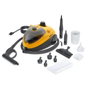 "Limpiador de vapor multiusos Wagner C900054 905e AutoRight, incluye 12 accesorios, potente para limpiar, color puede variar"