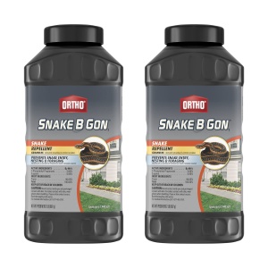Granulado repelente de serpientes Ortho Snake B Gon1, fórmula sin olor, cubre hasta 1,440 pies cuadrados, 2 lbs. (2 paquetes)