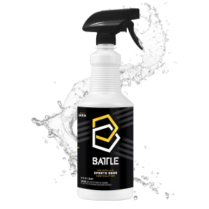 , Shoe, Target "Eliminador de Olores Battle Sports - Spray 32oz para Equipos Deportivos, Elimina el Olor en la Fuente a Nivel Molecular - Ideal para Máscaras, Guantes de Boxeo, Limpieza de Cascos y Desodorización de Bolsas de Gimnasio - Calzado, Zapatos y Objetos Deportivos"