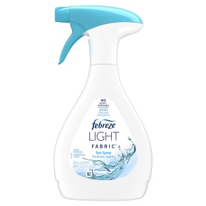 Refrescante de tela Febreze Light, eliminador de olores, spray de mar 500ML