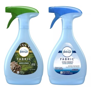 Eliminador de olores Febreze, Winter Spruce y Extra Strength, 27 Fl Oz (Pack de 2)