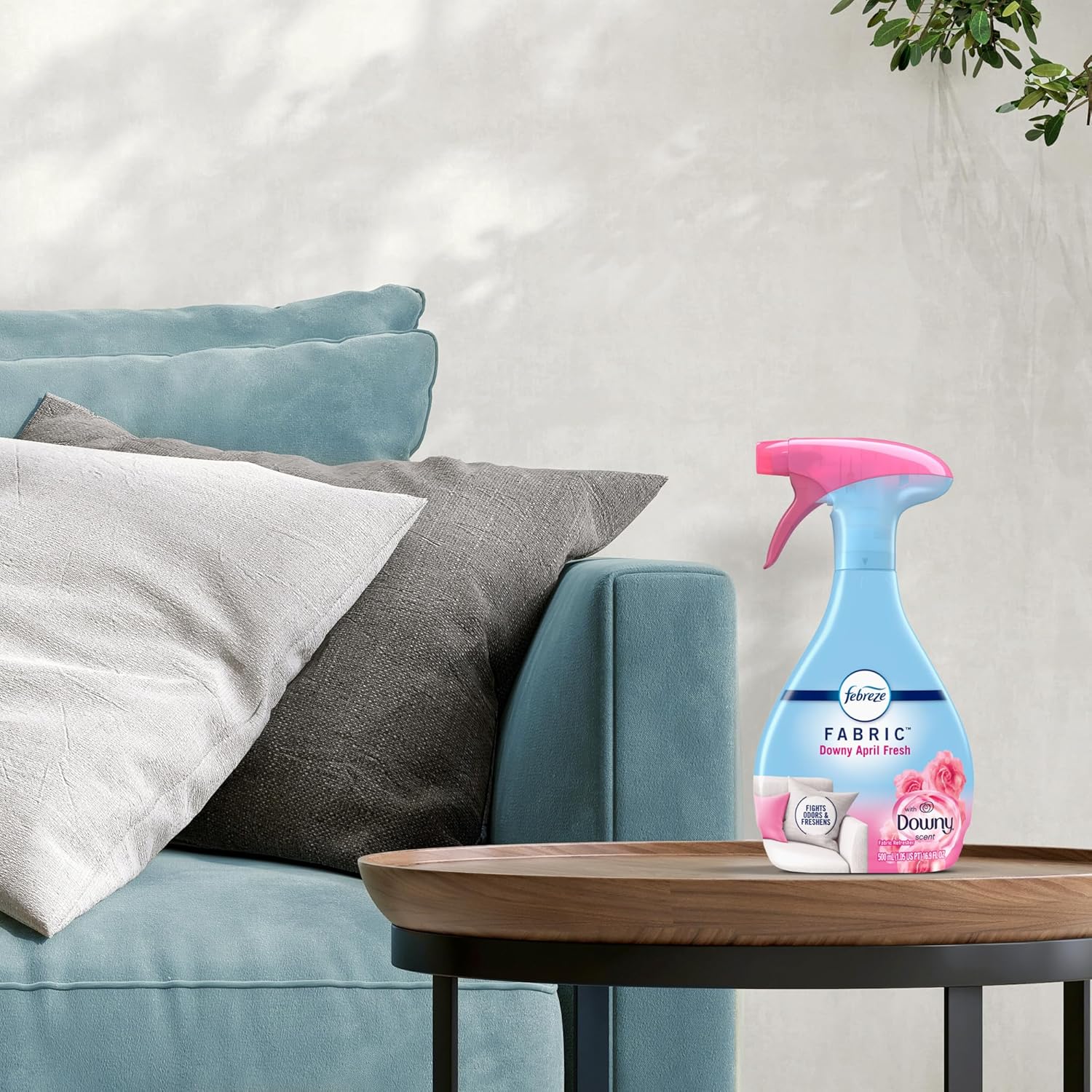Desodorante de Telas Febreze, aroma Downy April Fresh, 16.9 oz Pack de 2 Remueve Olores
