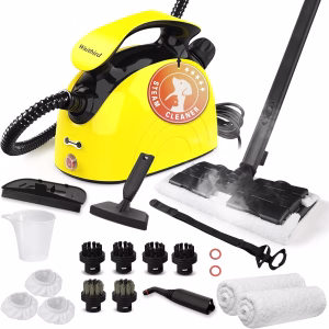 limpiador a vapor Poderoso Vaporizador Multifuncional con 21 Accesorios, Limpiador de Mano Portátil para Uso Doméstico, Suelos, Azulejos, Sofás, Alfombras y Autos
