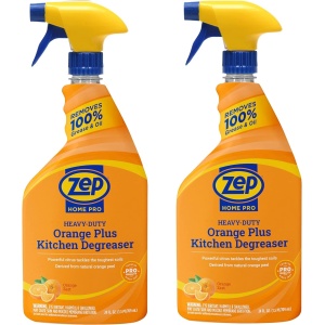 "Desengrasante de Cocina Zep Home Pro Orange Plus - 24 Fl. Oz. - (Paquete de 2) R49506 - Poder de Limpieza de Confianza: Ahora con Refrescantes Aromas y Fórmulas Amigables para la Familia"