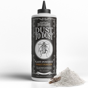 "Deshazte de los insectos con el polvo de diatomeas de Dr. Killigan - Alternativa natural y residual - Para uso en interiores y exteriores - Protección hasta por 6 meses (10 oz)"
