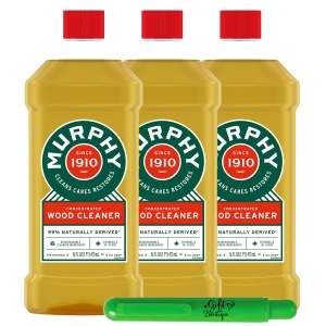 Limpiador de aceite para pisos de madera, 16oz, concentrado original, multiusos - 3 piezas