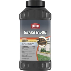 Granulado repelente de serpientes Ortho Snake B Gon1, fórmula sin olor, cubre hasta 1,440 pies cuadrados, 2 lbs.