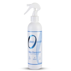 Eliminador de Olores Zero Odor - Tecnología Patentada para Baños, Cocinas, Telas y Armarios - ¡Aroma Fresco de Nuevo! 8oz (más de 1000 aplicaciones)