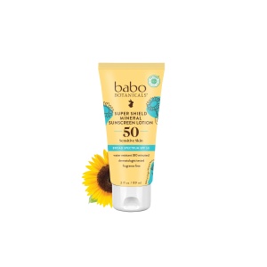 "Protector Solar Mineral SPF50 Babo Botanicals - Piel Sensible - Liviano - Resistente al Agua - Sin Fragancia - Aprobado por EWG"