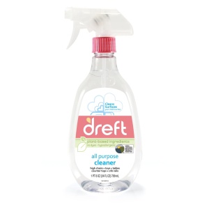 Limpiador multiusos a base de plantas Dreft Baby Essentials, suministros de limpieza multiusos, 24 fl oz