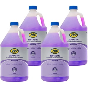 Limpiador multiusos Zep Zeptastic - 1 gal (Caja de 4) 325724, Fragancia de Lavanda Refrescante, Remueve Grasa y Suciedad, Fórmula Potente Sin Enjuague.