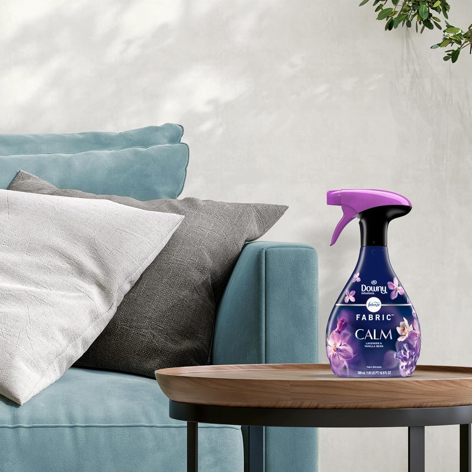 Aromatizante para telas Febreze, elimina olores, Downy Calm y Downy April Fresh, 16.9 oz, 2 pack