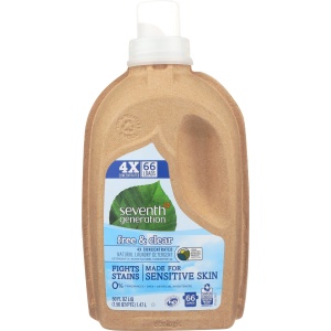 . "Detergente Líquido Seventh Generation, Sin Fragancia, 4x Concentrado, 50 Oz."