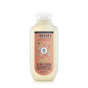 "Champú para Perros MRS. MEYER'S CLEAN DAY 3 en 1, aroma de Durazno Blanco, 14oz"