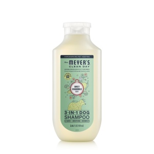 Champú 3 en 1 para perros MRS. MEYER'S CLEAN DAY, aroma a manzanilla dulce, 14oz