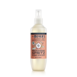 Spray desodorizante para perros MRS. MEYER'S CLEAN DAY, aroma a melocotón blanco, 8oz.