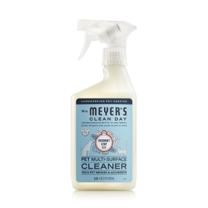 Limpiador multiusos para mascotas Mrs. Meyer's Clean Day, aroma de hoja de coco, 16 oz