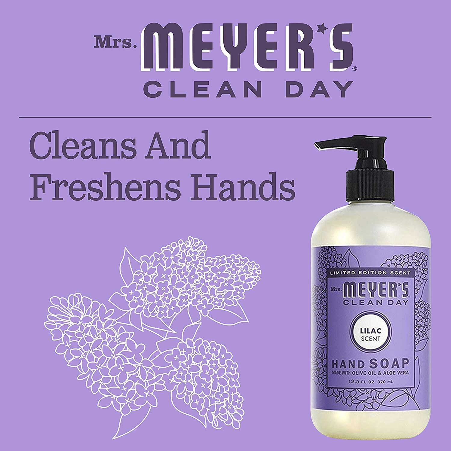 Conjunto de fragancias primaverales MRS. MEYER'S CLEAN DAY (lila, peonía y menta) - Image 7