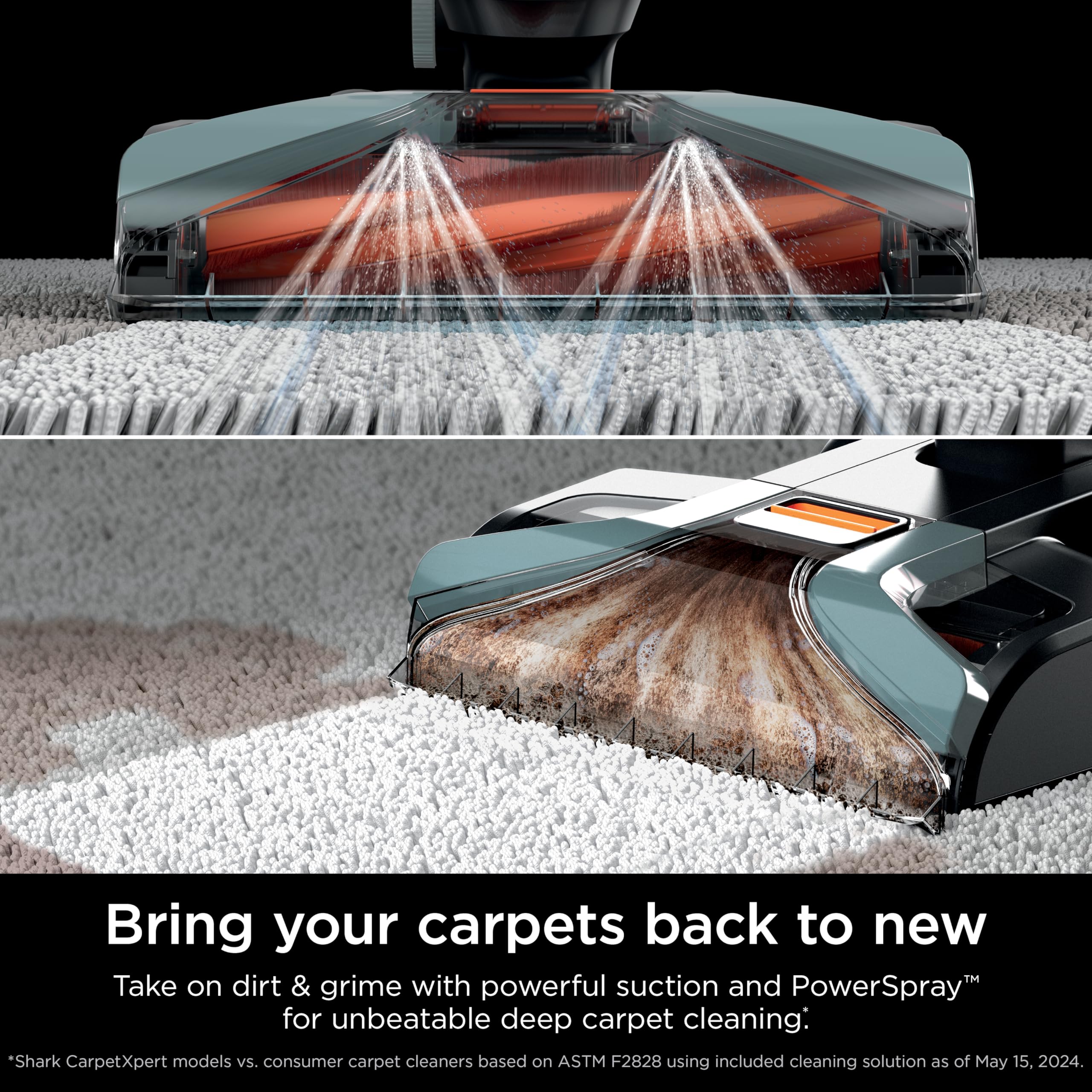Shark CarpetXpert Limpiador de Alfombras Profesional con Eliminador de Manchas y Suciedad, Champú para Alfombras EX151 - Image 3