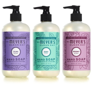 Conjunto de fragancias primaverales MRS. MEYER'S CLEAN DAY (lila, peonía y menta)