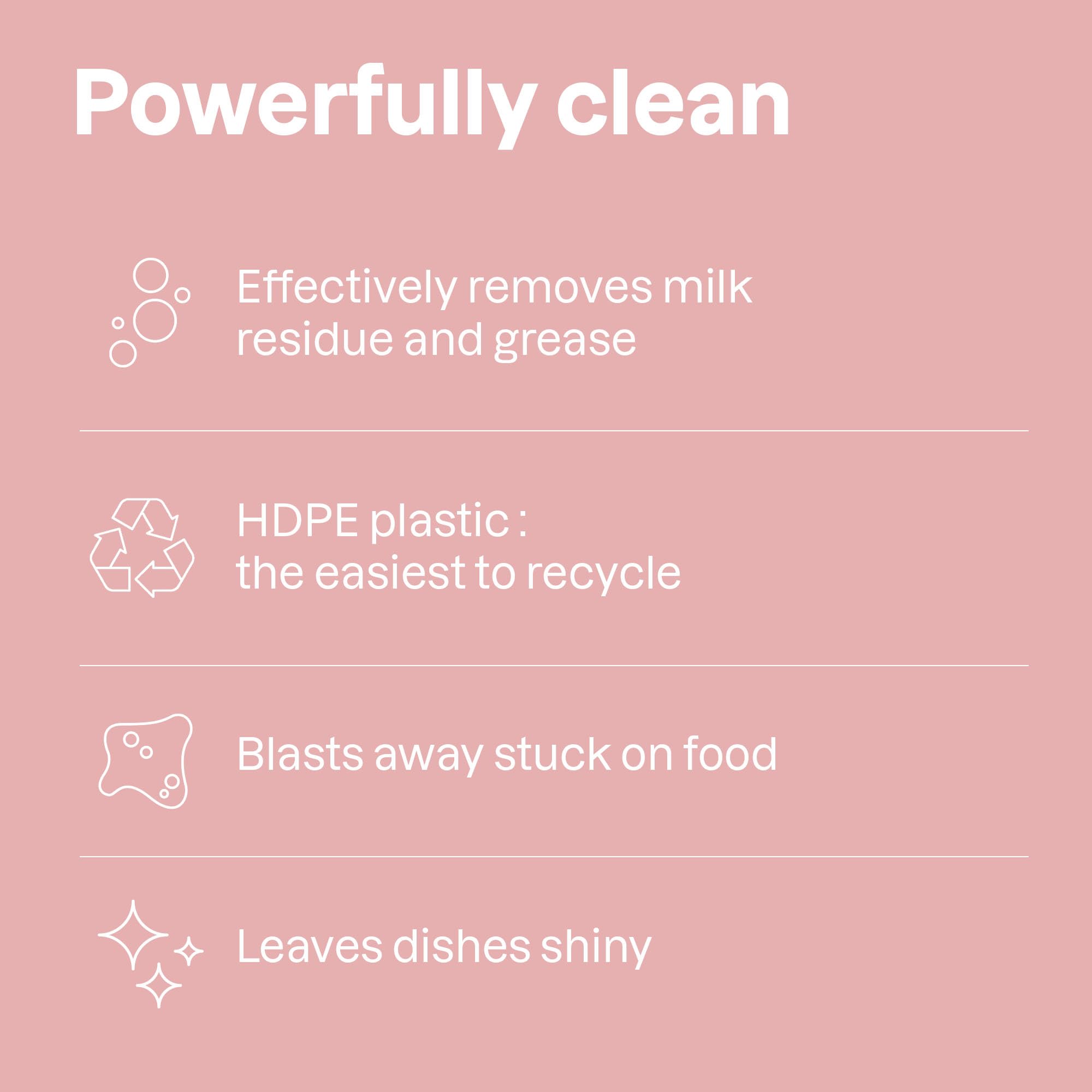 Detergente Líquido para Platos y Botellas de Bebé ATTITUDE, Sin Colorantes ni Fragancias Vegano 23.7Oz - Image 3