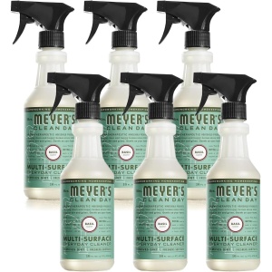Limpiador diario multiusos MRS. MEYER'S CLEAN DAY Multi-Surface Everyday Cleaner, Basil 16 oz