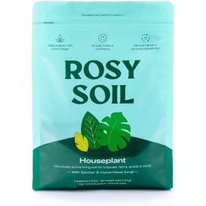 tierra para macetas Rosy Soil para plantas de interior Mix tierra orgánica para plantas de interior 1.8kg