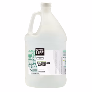 Limpiador todo uso para el hogar y la cocina Better Life - Spray multiusos para cristales, encimeras, electrodomésticos, tapicerías y más - Limpiador en spray para superficies múltiples - Galón de relleno sin aroma