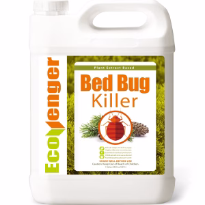 EcoVenger Eliminador de chinches extracto de plantas 1 galón seguro para niños y mascotas, protección residual extendida, no tóxico
