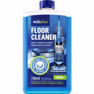 "Limpiador para Pisos WoldoClean para robots aspiradores - compatible con Roborock, Tineco, iFloor, etc. 25oz para 75-150 usos"