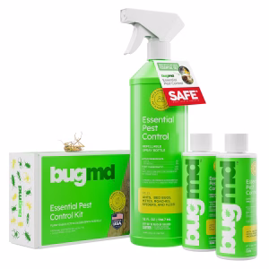Kit Inicial BugMD Elimina Hormigas Cucarachas y Arañas en Interiores Control de Plagas con Plantas