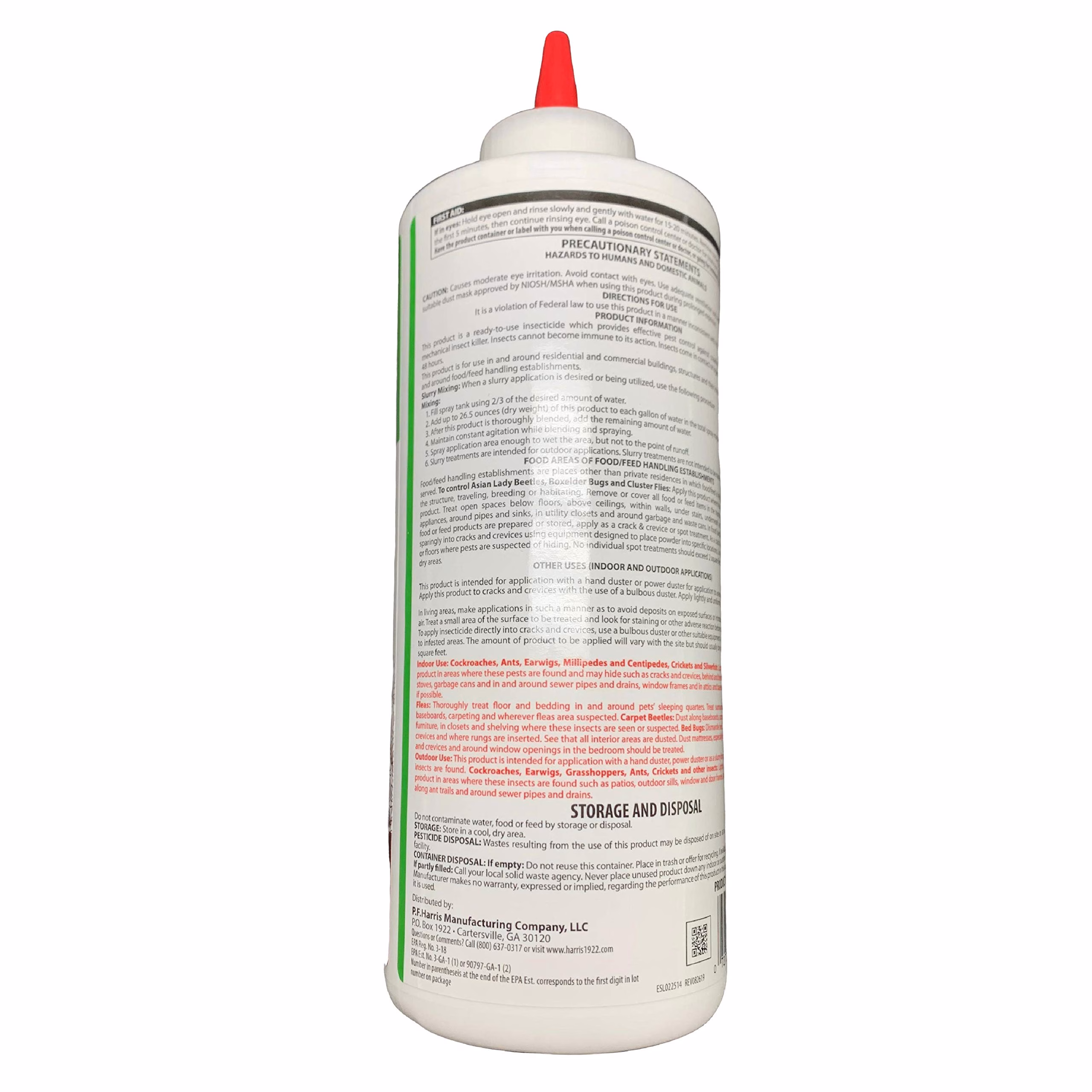 Harris Tierra de Diatomeas Mata Insectos 8oz - Image 2