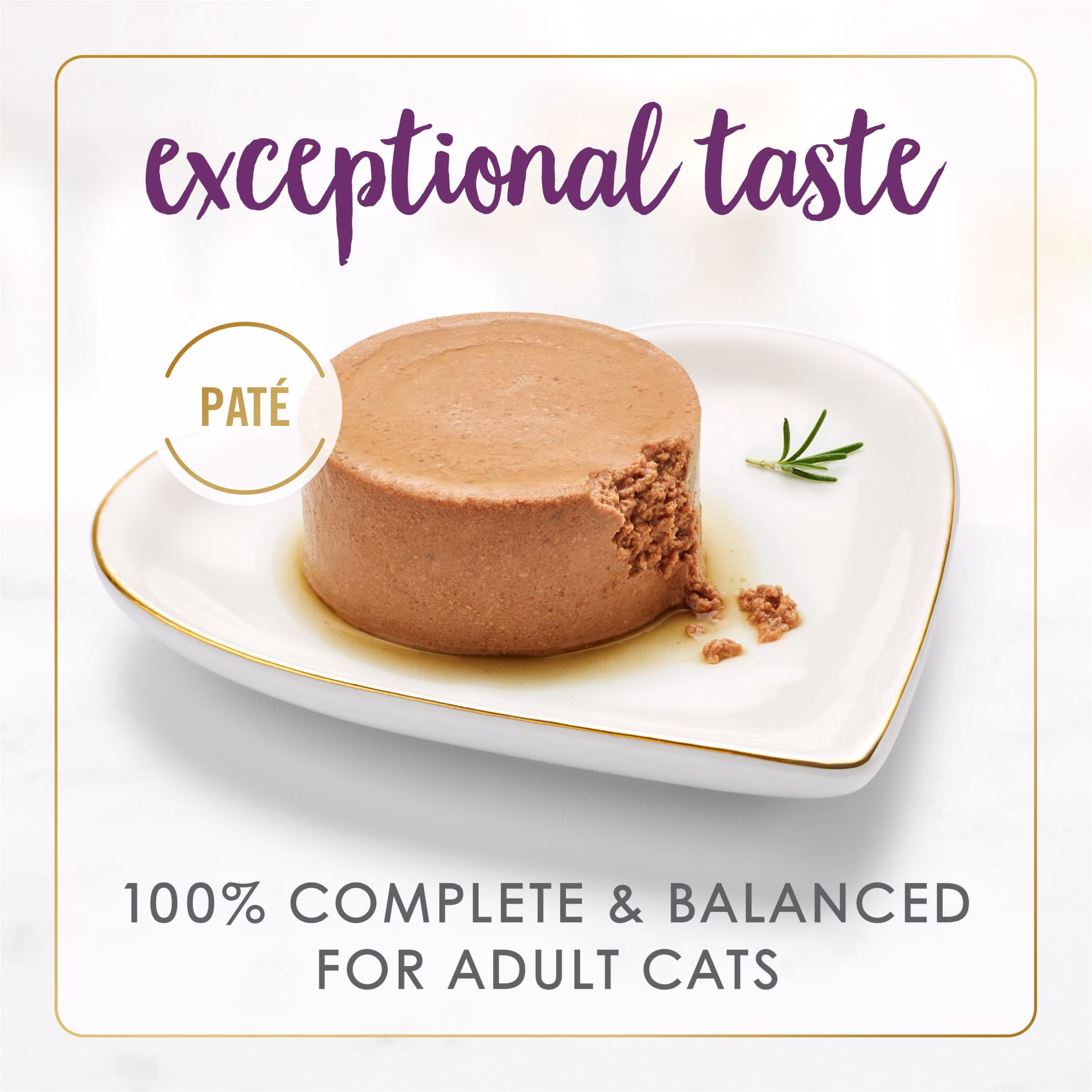 Comida húmeda para gatos mayores Purina Fancy Feast Beef Pate - (24 latas de 3 oz.)