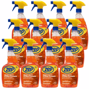 Limpiador Cítrico Zep de Alta Resistencia - 32oz (Caja de 12) ZUCIT32 - Remueve Aceite, Grasa, Adhesivos y Suciedad de Cocina