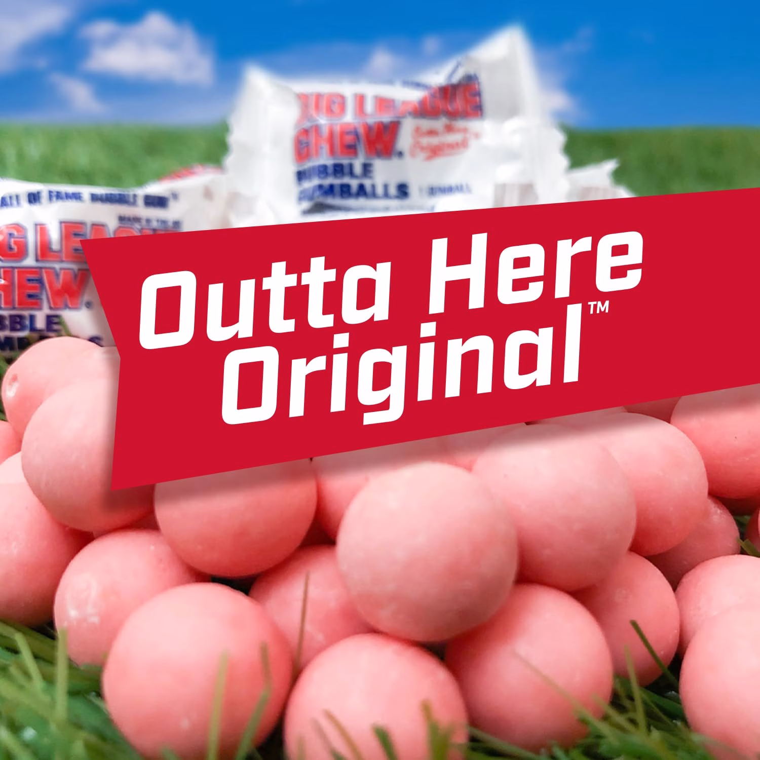 Big League Chew cubeta