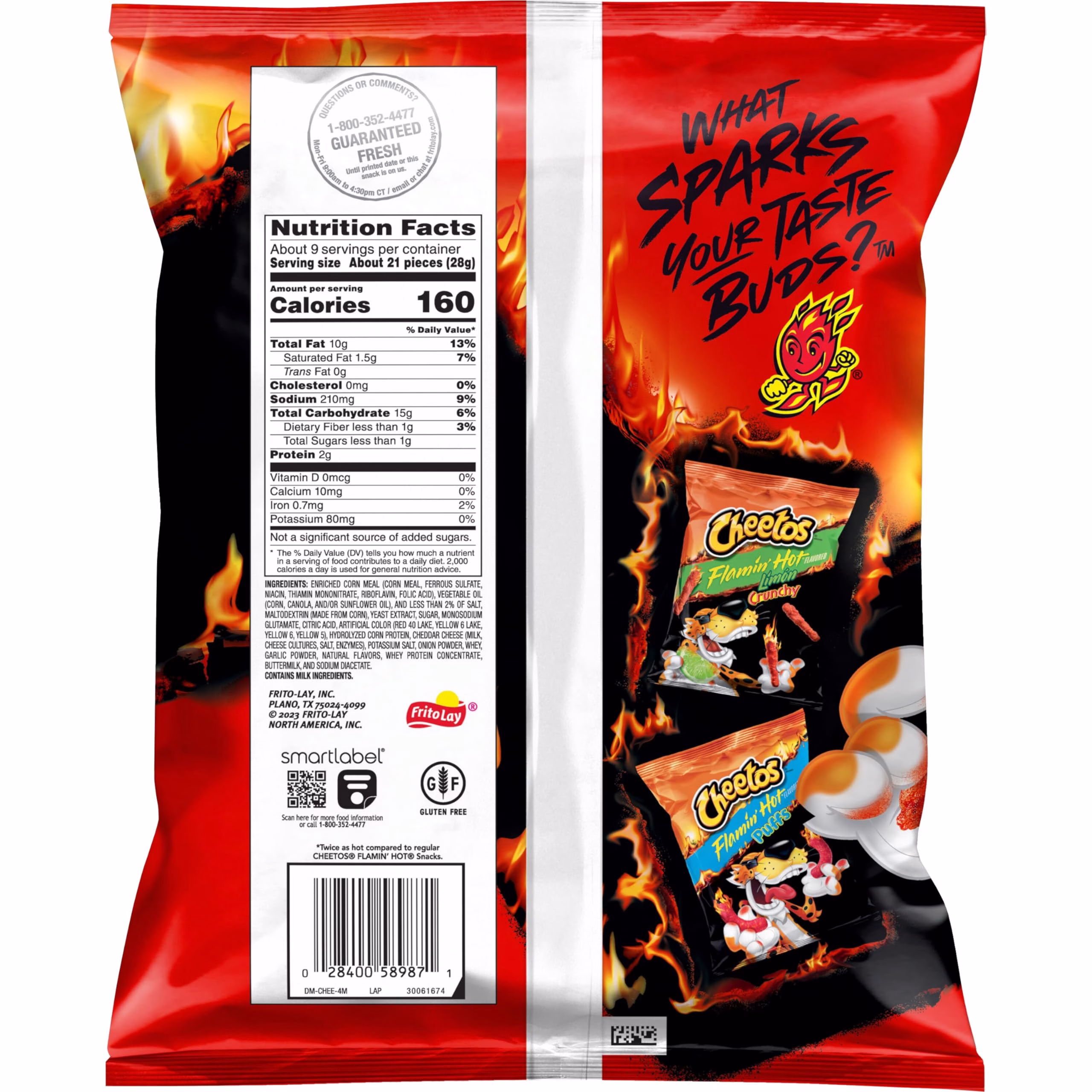 Cheetos Xxtra Flamin' Hot 8.5 Oz - Image 2